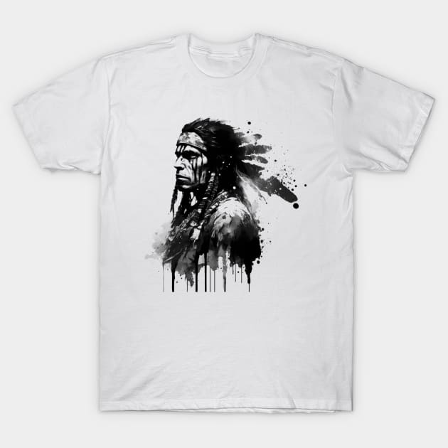 Apache Indian T-Shirt by Allbestshirts